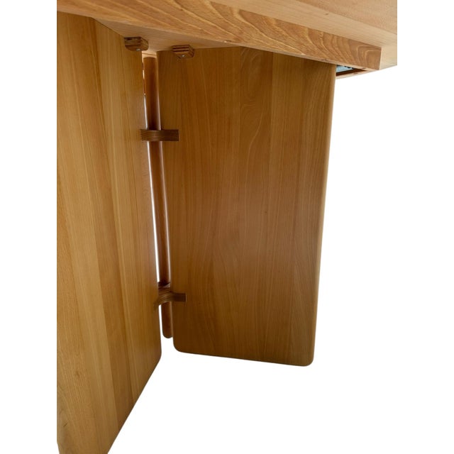 Dining Room Table by Søren Nissen and Ebbe Gehl for Ebenisterie Seltz, France, 1980s For Sale - Image 11 of 15