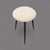 White Bouclé Stools, 1950s, Set of 2 For Sale - Image 5 of 13