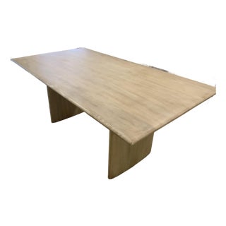 West Elm Anton Solid Wood Dining Table For Sale