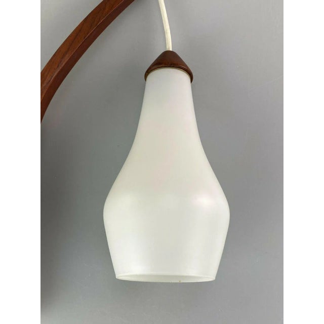 Teak Wall Lamp by Uno & Östern Kristiansson for Luxus, 1960s For Sale - Image 6 of 11