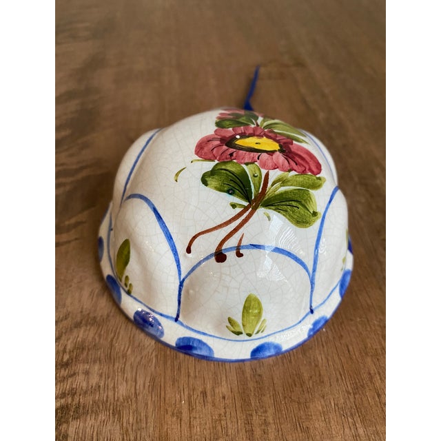 Early 20th Century Polychrome Hand Painted 3D Ornament, Wall Hanging For Sale In Charlotte - Image 6 of 8