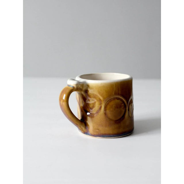 Vintage Studio Pottery Mug For Sale - Image 4 of 8