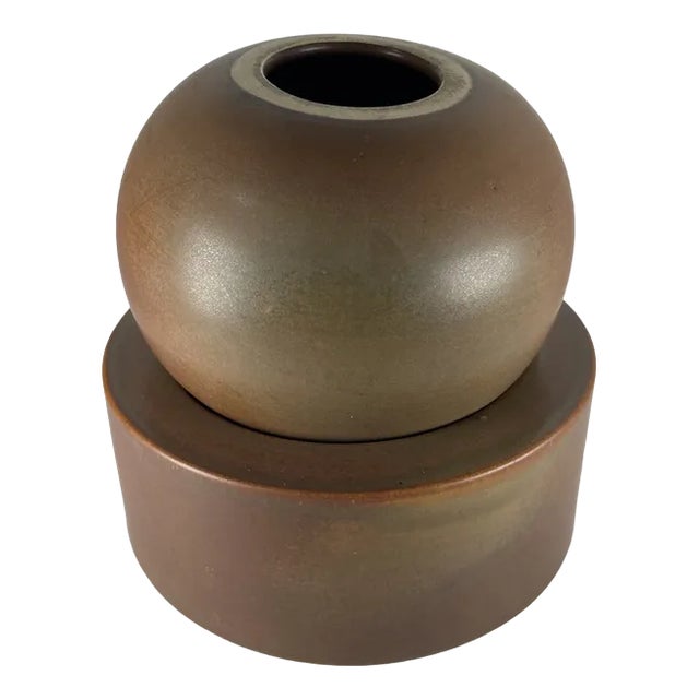 aLboratory Pesaro Vase by Franco Bucci, 1968, Set of 2 For Sale