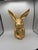 Hand Gilded Distressed Gold Easter Bunny Rabbit Tabletop Decor Sculpture Art For Sale In Miami - Image 6 of 13