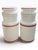 Vintage Red & White Ceramic Apothecary Jars, Aspirin & Vitamins, Pair For Sale - Image 4 of 8