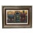 Vintage Louis Robichaud Signed Serigraph "Impasse" - Custom Ornate Frame For Sale