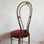 Paolo Buffa Mid-Century Modern Hollywood Regency Brass Chair attributed to Paolo Buffa, Italy, 1950s For Sale - Image 4 of 17