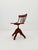 Bauhaus swivel office chair in solid wood 1930s The chair is in good condition Measurements: Height : 82 cm Width: 41 cm...