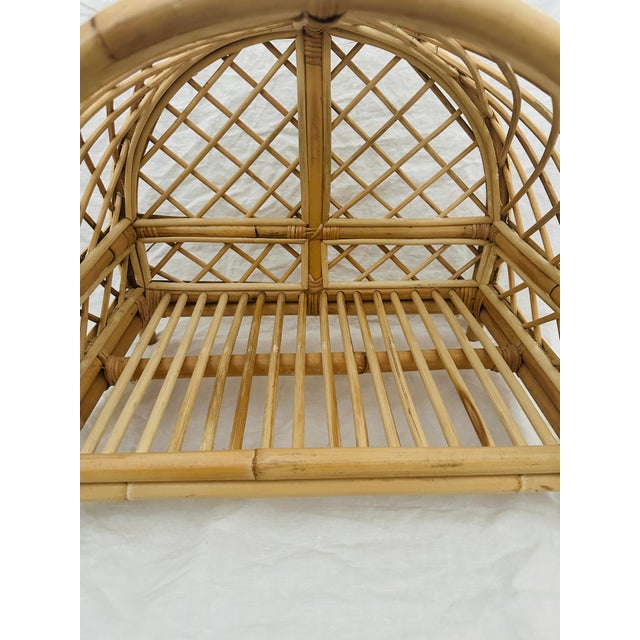 Boho Chic Bamboo Pet Bed For Sale - Image 3 of 8