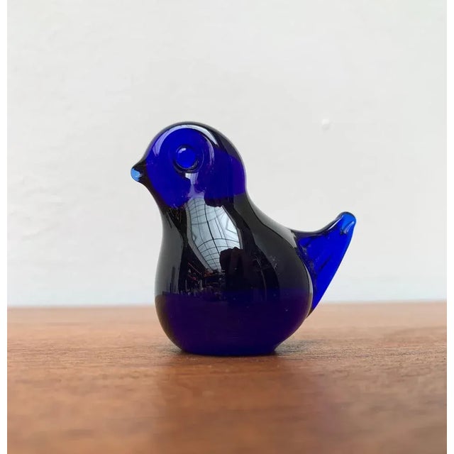 Mid-Century Swedish Glass Bird From Bosse, 1960s For Sale - Image 13 of 13