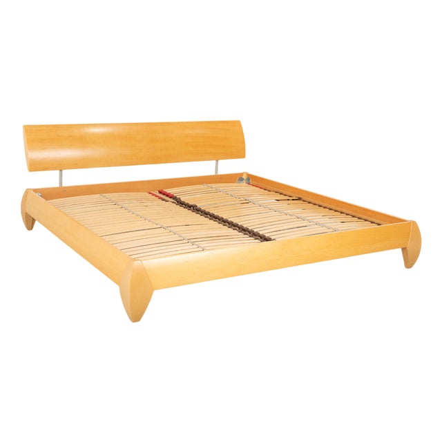 Wooden Bed from Hülsta For Sale