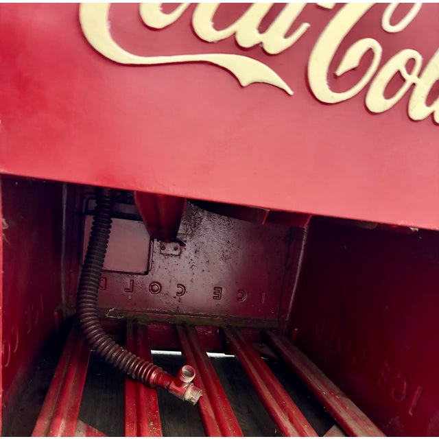 Vintage C. 1940s Westinghouse Coca-Cola Bottle Cooler For Sale - Image 15 of 16