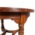 Round Antique Walnut Extendable Table from Ebanisteria di Bassano, 1800s For Sale - Image 4 of 9