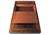 Victorian Military Campaign Burr Walnut Writing Slope Tooled Leather Skiver, Set of 4 For Sale - Image 13 of 15