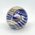 Transparent Murano E&r Golden Crown Art Glass 3 1/8 Inch Paperweight (Vintage 1980s) Italy For Sale - Image 8 of 18