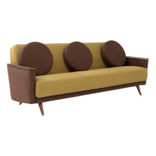 20th Century Scandinavian Upholstered Sofa For Sale