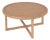 Captiva 39 in. W Round Rattan Coffee Table, Natural Rattan For Sale