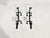 1940s Mod Dragon Andirons in Wrought Iron, 1940s, Set of 2 For Sale - Image 5 of 18
