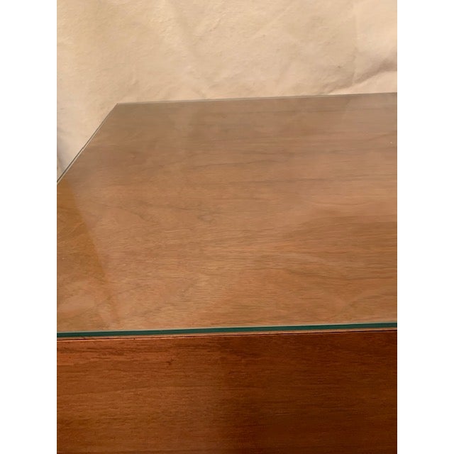 1950s Ramseur Mid Century Modern 5 Drawer Dresser W Glass Top For Sale In Portland, OR - Image 6 of 18