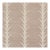 Schumacher X Celerie Kemble Acanthus Stripe Sisal Wallpaper in Haze For Sale