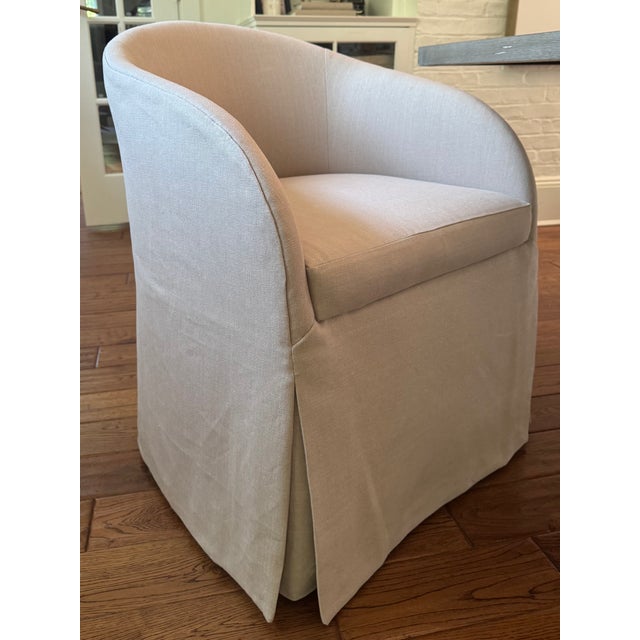 4 Dining Room Chairs With Casters-2 Sets of 4 Available= 8 Total Available For Sale - Image 9 of 11