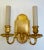 Traditional E.F. Caldwell Gilt Bronze Early Georgian Style Sconces - A Pair For Sale - Image 3 of 11