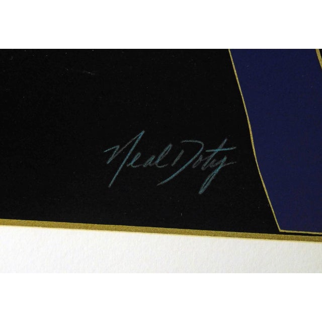 Impressionist Neal Doty "A Man of Colors" Hand Signed Serigraph on Paper For Sale - Image 3 of 6