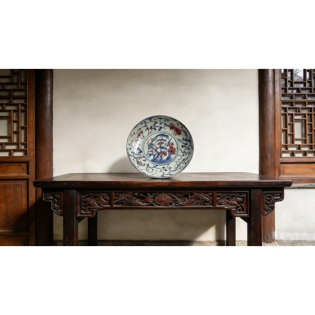 W-17cm,H-4cm Experience the beauty and elegance of Chinese history with our Chinese Vintage Porcelain Handcrafted with...