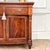 Hepplewhite Vintage Mahogany Bow Front Cabinet | Sideboard | Statement Entryway Cabinet For Sale - Image 3 of 11