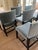 Custom Lee Industries Dining Chairs in Mohair - Set of 8 For Sale - Image 11 of 12