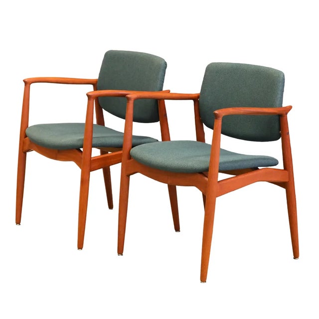 Model 67 Captain's Chair in Teak by Erik Buch for Ørum Møbelfabrik For Sale - Image 11 of 11