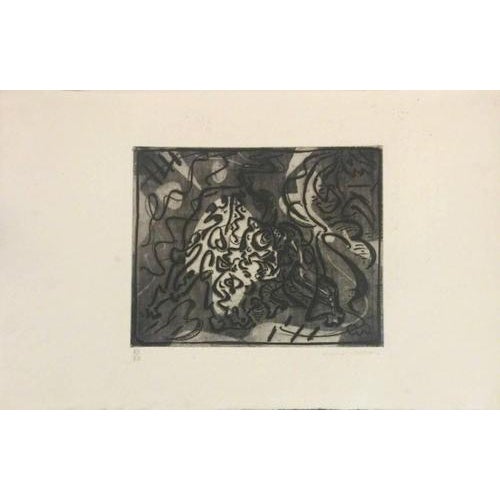 André Masson, Rodeo, Edition of 50, 20th Century, Etching For Sale