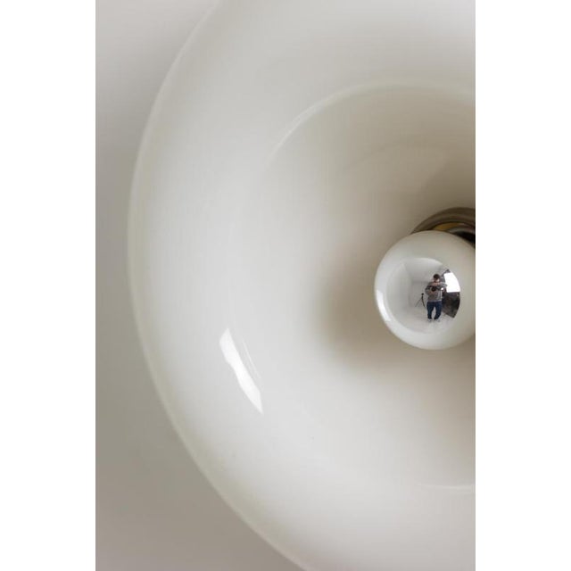 Opaline Glass Wall Sconces from Castiglioni, Set of 2 For Sale - Image 6 of 10