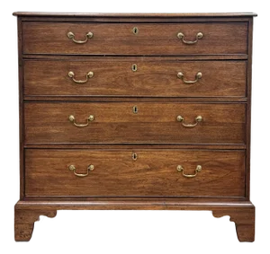Antique English George III Mahogany Chest of Drawers