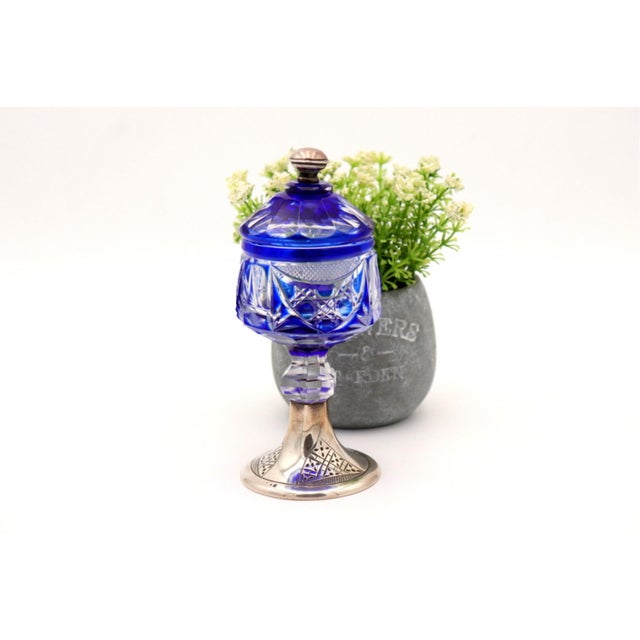 Cut Glass Candy Box For Sale - Image 5 of 7