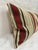 Turkish Hemp Pillow Cushion Natural Brown Red Beige Pillow Cushion Cover 16" x 24" For Sale - Image 4 of 4