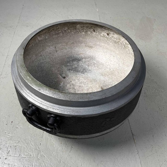 1970s Vintage Japanese Metal Firepot, 1970s For Sale - Image 5 of 18