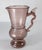 19th or 20th Century Purple Amethyst Bohemian Venetian Glass Pitcher For Sale - Image 4 of 10