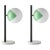 Green Dimmable Table Lamps by Magic Circus Editions, Set of 2 For Sale - Image 11 of 11