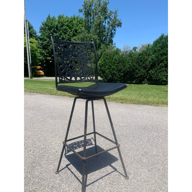 1960s Mayan Swivel Bar Stool Shaver Howard Arthur Umanoff Chairish