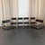 Mid-Century Modern 1960s Minimalist Leather Dining Chairs by Ernst Lauclair for Girsberger, Switzerland For Sale - Image 3 of 14
