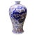 Chinese Red Blue White Porcelain Handpainted Foo Dog Small Vase For Sale In San Francisco - Image 6 of 8