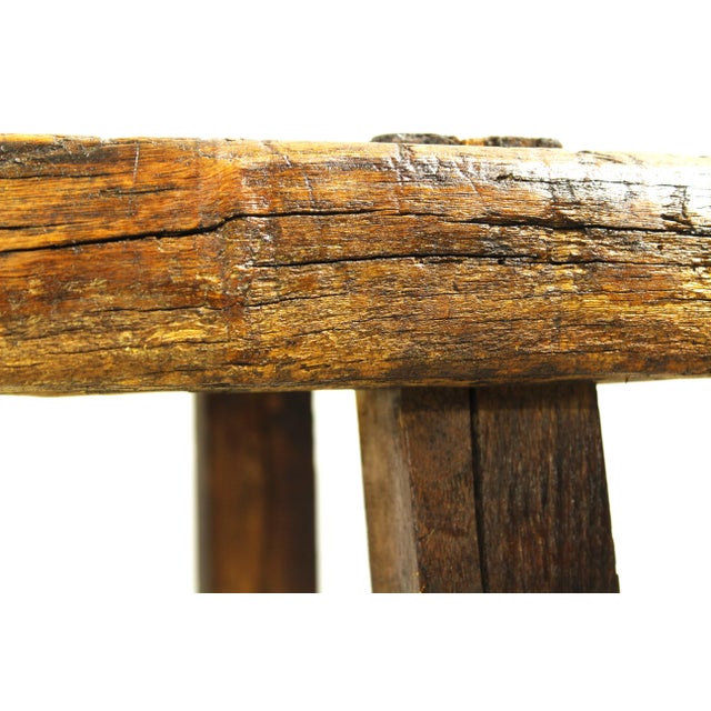 19th Century Primitive Worktable For Sale - Image 12 of 18