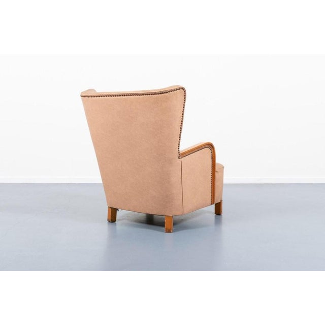 1950s Mid-Century Lounge Armchair, Sweden, 1950s For Sale - Image 5 of 12