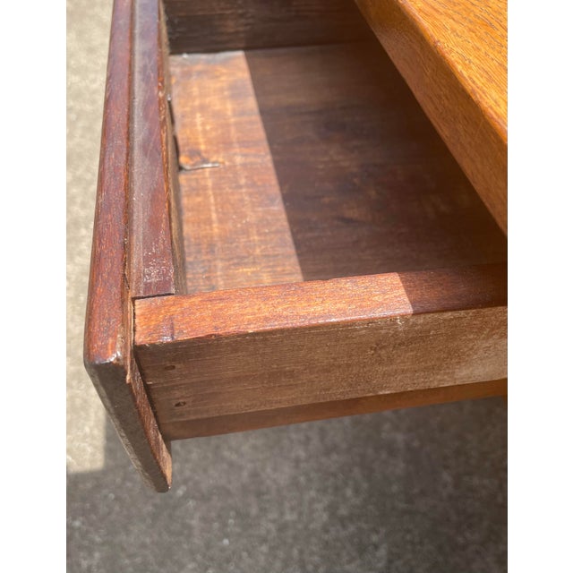 French Bakery Dining Table With Pegged Construction For Sale - Image 9 of 12