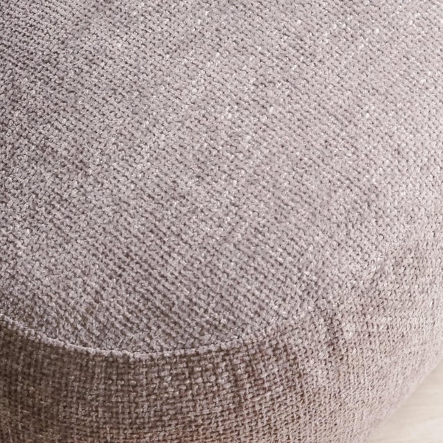 Lounge Chair with Woven Fabric Cover For Sale - Image 5 of 8