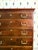 Antique Early 1800s New England Neoclassical Cherry Chest of Drawers, Former Top of a Chest on Chest. For Sale - Image 4 of 14