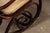 Antique Thonet-Style Bentwood Rocking Chair With With Upholstered Seating For Sale - Image 9 of 13
