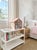 Vintage "Salon Bella" House-Shaped Toy Storage Box For Sale - Image 10 of 12