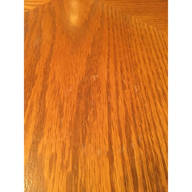 Late 20th Century Chippendale Style Extendable Dining Table For Sale - Image 5 of 7